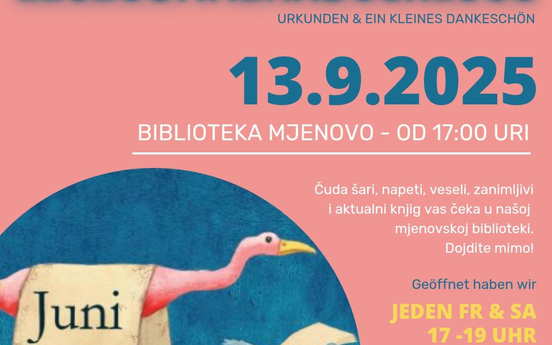 Plakat: Lesesommerabschluß